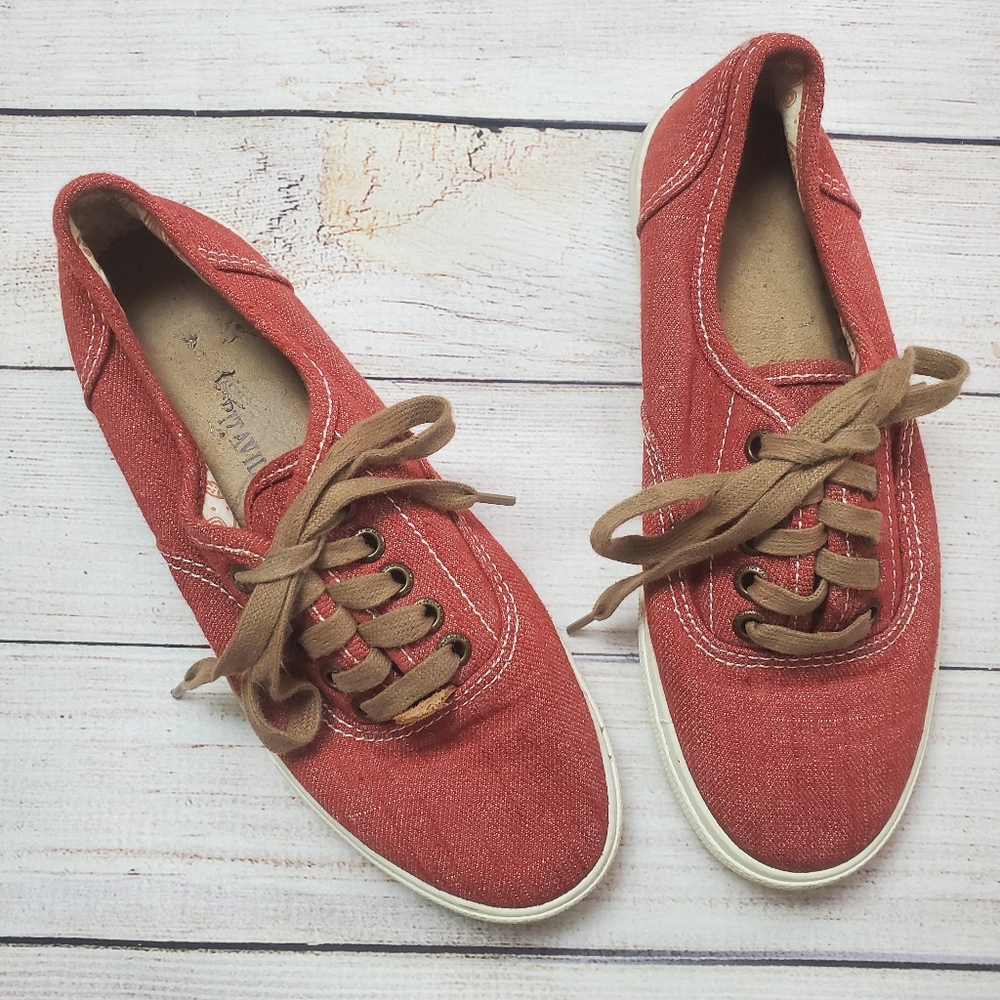 Margaritaville flat sneakers, faded red 7.5 - Picture 4 of 7